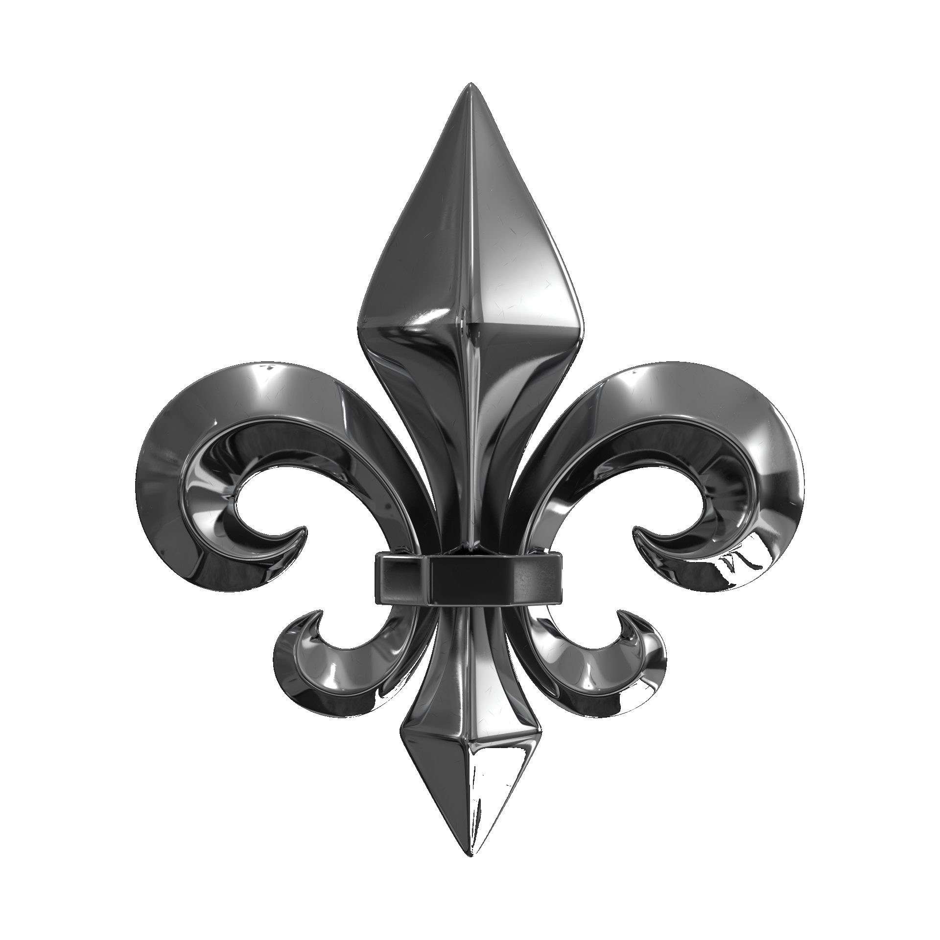 White Chimneys Estate Fleur De Lis 3d