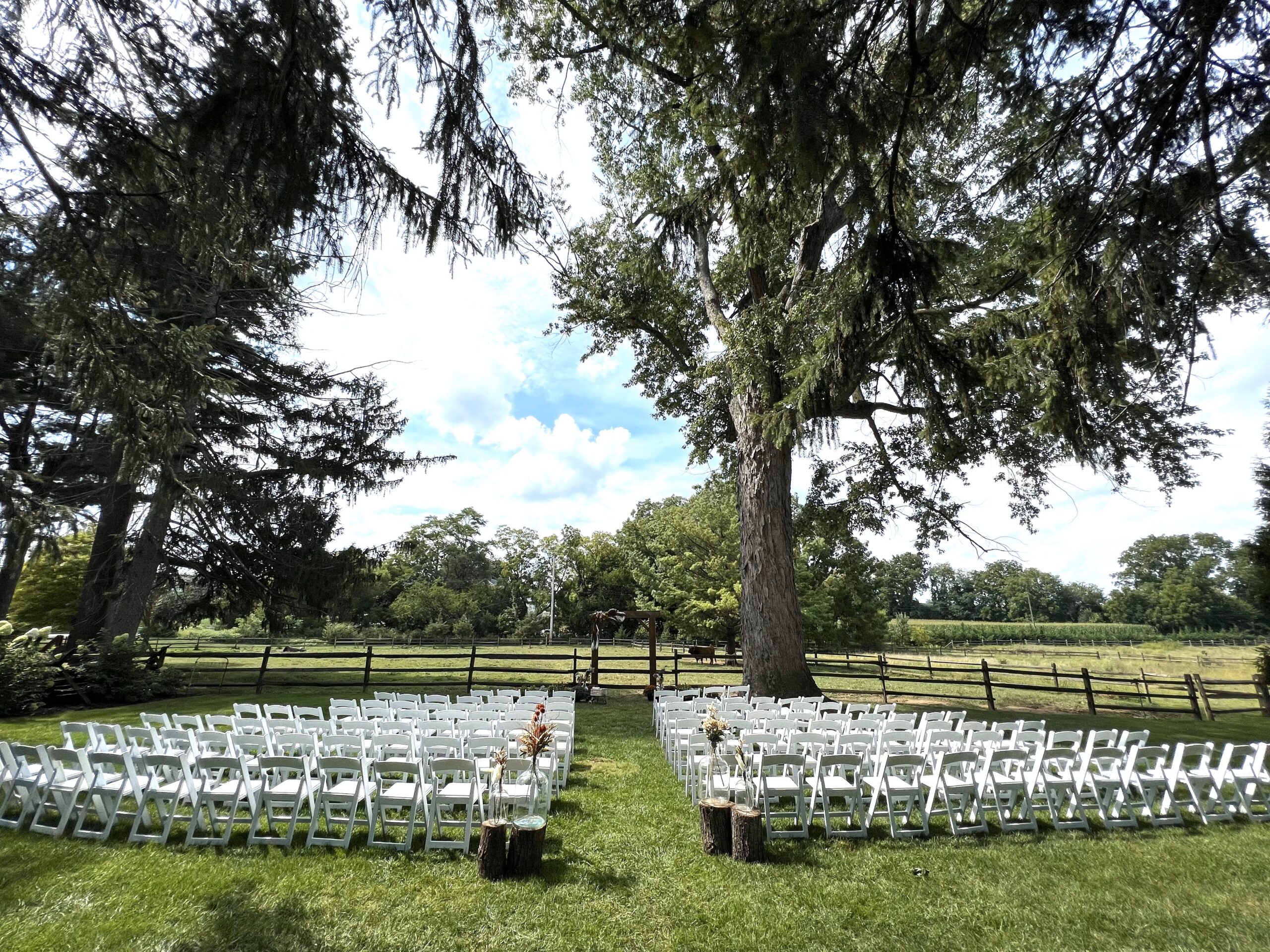 Woodland-Ceremony-at-White-Chimneys-Estate-Gap-PA-Wedding-3