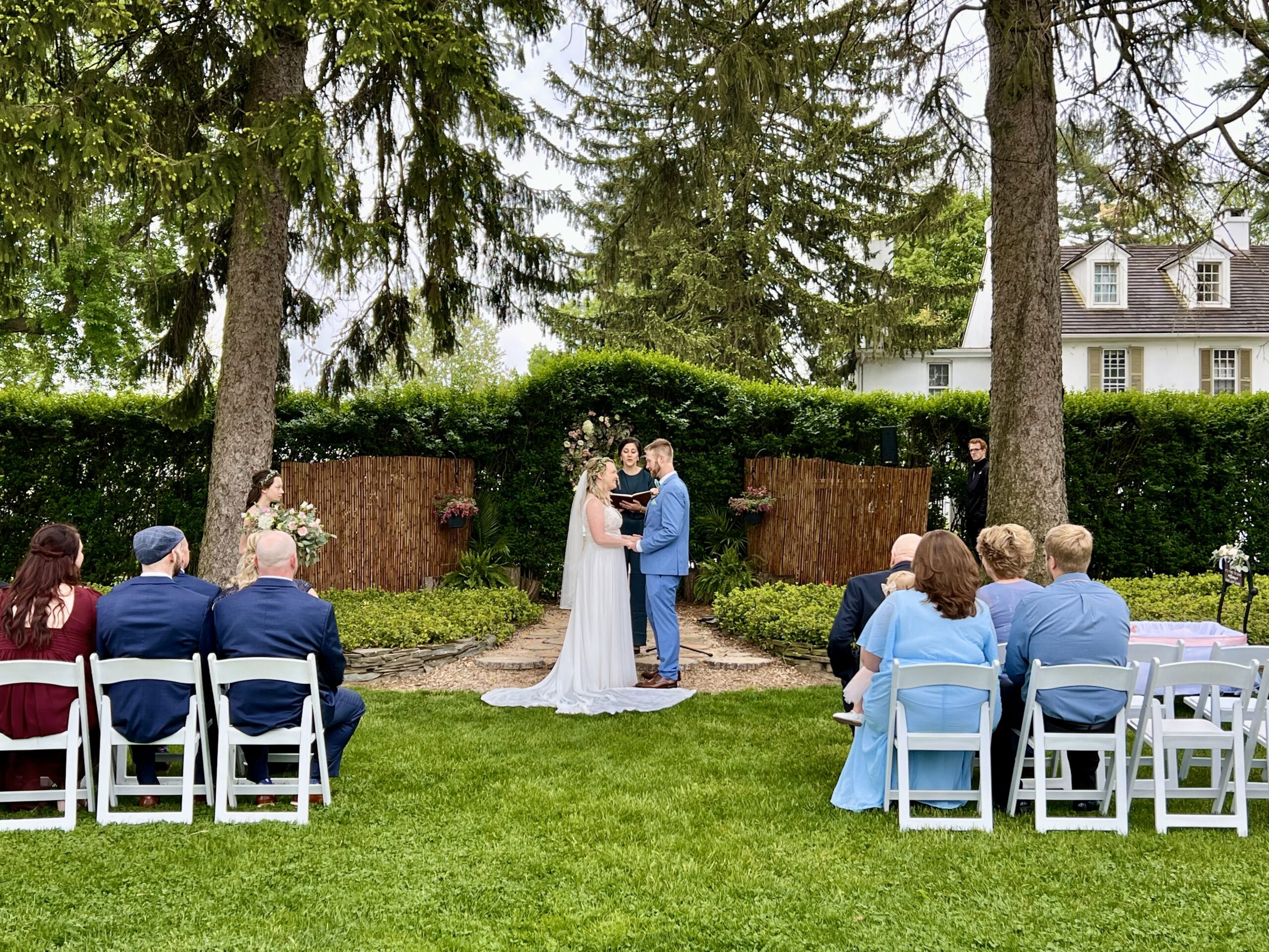 Woodland-Garden-Wedding-Couple-at-White-Chimneys-Estate-Gap-PA-5